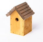 Birdhouse Nest Box (Cosy Bird Box Brown)