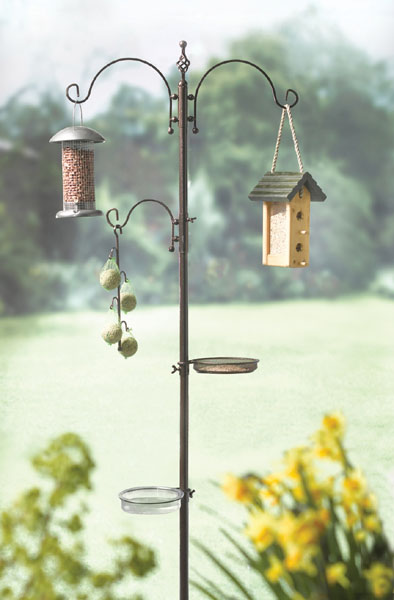 Bird Feeding Station (Copper/black finish)