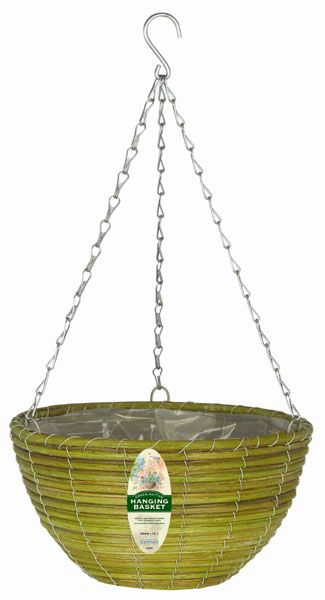 Rattan Basket (Green 12
