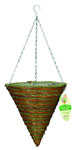 Mountain Rose & Fern Cone Basket (12