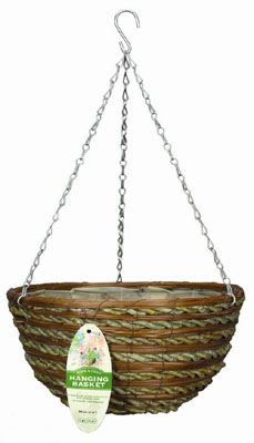 Mountain Rose & Fern Hanging Basket (14