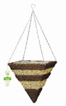 Brushwood & White Ratton Square Cone (14