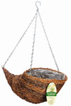 Rattan Hanging Horn Basket (12