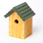Birdhouse Nest Box (Cosy Bird Box Green)