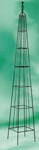Spiral Jumbo Metal Garden Obelisk (3m)