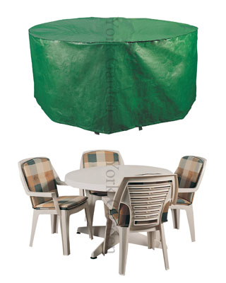 Garden Cover ( Circular Patio Set Cover - 4 Seats )