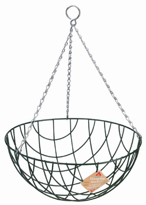 Old English Wire Hanging Basket (12