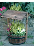 Small Wishing Well  Flower Planter 