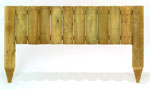 Fixed wood panel edging (1m x 0.15m)
