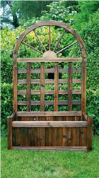 Planter With Trellis