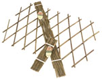 0.3m Expandable Bamboo Trellis