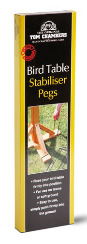 Bird Table Staibliser Pegs