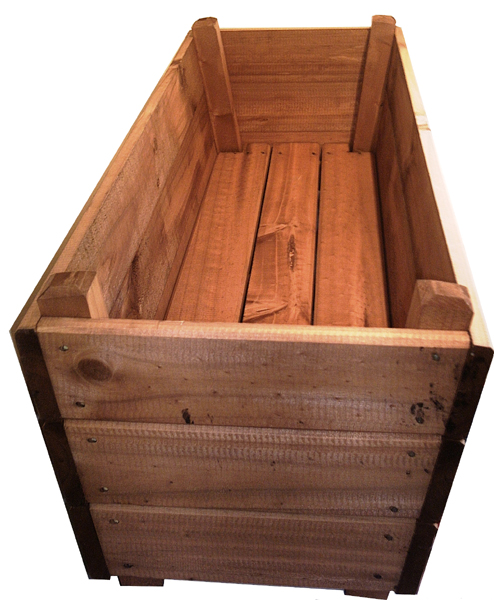 Large Wooden Planter