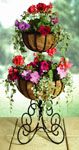 Heavy-Duty Metal Flower Planters