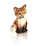 Fox Cub Garden Ornament