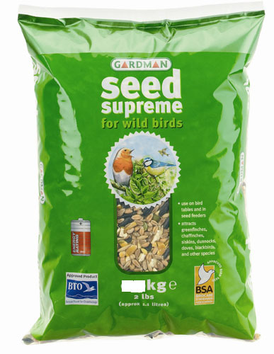 6.8kg Gardman Seed Supreme for Wild Birds