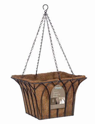 Gothic Square Hanging Basket (14