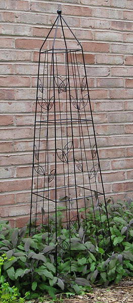 130cm Metal Obelisk - Plant Support