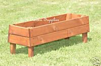 Wooden Planter On Legs
