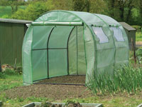 Polytunnel with Reinforced covers