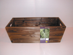 Rectangular Wooden Trough