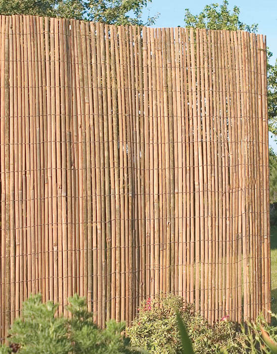 Bamboo Slat Fence 8m x 1m
