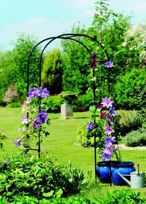 Metal Garden Rose Arch - Classic