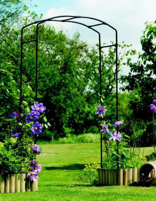 Metal Garden Rose Arch - Gallic